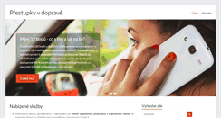 Desktop Screenshot of poradna.prestupkyvdoprave.cz